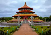 Das chinesische Restaurant  Himmelspagode  in Hohen Neuendorf (b. Berlin). - 02.09.2013