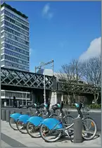 Wer Dublin mit dem Fahrrad entdecken will findet schnell ein Rad.
(14.04.2013)