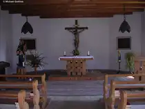 Innenansicht der Kapelle in Schweineberg (Landkreis Oberallg�u, Juli 2008)