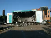 Am 06.September 2013 wurde die B�hne f�r die NDR Sommertour in Bergen/R�gen aufgebaut.Gast war die Ostband  SILLY .