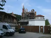 Hinter den St�rtebekerkulissen,am 12.September 2013,in Ralswiek.