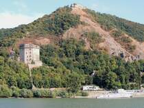 Kastell Visegrd-Sibrik, ein ehemaliges rmisches Militrlager erstreckt sich auf den rd. 176mtr. hohen Sibrik-Hgel bei Visegrd (Plintenburg); 130827