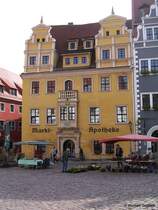 Markt-Apotheke in Meien (Sachsen, Oktober 2008)