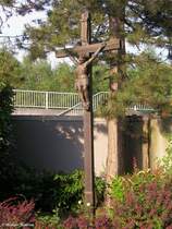 Wegekreuz in Gladbeck (Kreis Recklinghausen, NRW, Juni 2008)