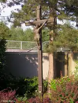 Wegekreuz in Gladbeck (Kreis Recklinghausen, NRW, Juni 2008)