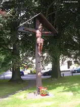 Wegekreuz in Gladbeck (Kreis Recklinghausen, NRW, Juni 2008)