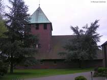 Die inzwischen geschlossene kath. Kirche St. Elisabeth im Stadtteil Ellinghorst (Gladbeck, Kreis Recklinghausen, April 2009)