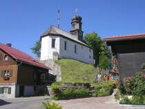 Die alte Kirche in Gunzesried (Oberallg�u, Sommer 2009)