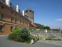 Burgruine Deutschlandsberg, erbaut ab 1153, Sitz der herren von Lonsperch (18.08.2013)