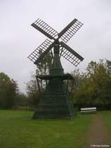 Sog. Spinnkopfmhle im Schleswig-Holsteinische Freilichtmuseum in Molfsee bei Kiel (Herbst 2009)