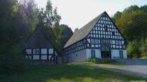 Das sauerlnder Hof Kayser-Henke im LWL-Freilichtmuseum Detmold (Kreis Lippe, NRW, Oktober 2013)