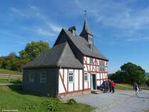 Kapellenschule im LWL-Freilichtmuseum Detmold (Kreis Lippe, NRW, Oktober 2013)