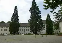 Rheinau, Blick �ber den Innehof der Klosteranlage, Juli 2013