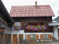 Haus in der Oststra�e in Oberstdorf (Landkreis Oberallg�u, September 2013)