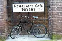 Hinweisschild am Haus Wittringen in Gladbeck, Kreis Recklinghausen (Oktober 2011)