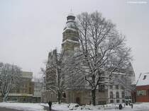 Das Alte Rathaus von 1910 am Willy-Brandt-Platz in Gladbeck (Kreis Recklinghausen, NRW, Dezember 2010)