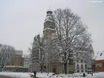 Das Alte Rathaus von 1910 am Willy-Brandt-Platz in Gladbeck (Kreis Recklinghausen, NRW, Dezember 2010)