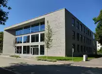 Freiburg-Herdern, das 2012 eingeweihte  Signalhaus , das  Zentrum f�r biologische Signalstudien  geh�rt zur Universit�t, Aug.2013