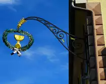 Freiburg-Tiengen, Restaurant  Warteck , Sept.2013