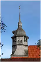 Bremerv�rde. Der Turm der St.-Liborius-Kirche. 22.10.2013

