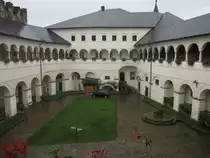 Stra�burg/K�rnten, Arkadenhof im Schlo� der Bisch�fe von Gurk (30.09.2013)