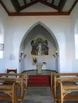 K�nigseggwald, Blick in die Marienkapelle, Aug.2013