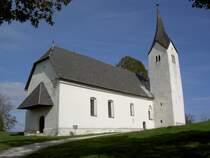 Globasnitz, Hemmakirche auf dem Hemmaberg, erbaut von 1498 bis 1519, sptgotisch 
(04.10.2013)