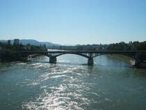 Wettsteinbrcke von der Pfalz Gesehen