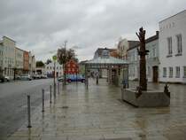 Marktplatz von Massing, Lkr. Rottal-Inn (02.02.2013)