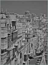 Valletta, ein Husermeer auf der Mittelmeer Insel. 
20.Sept. 2013