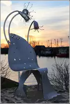 Fedderwardersiel. Der 'Vertellstohl Plattfisch' berichtet Interessantes �ber den Hafen und das Leben in Fedderwardersiel. 23.112013