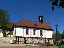 Sölden bei Freiburg, die ehemalige Klosterkirche St.Fides und Markus, Mai 2013