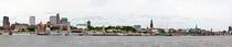 Hamburg - Panorama Landungsbrcken bis berseebrcke - 14.07.2013