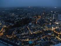 Aussicht von dem Main Tower, Frankfurt am Main. (02.11.2012)