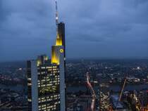 Aussicht von dem Main Tower, Frankfurt am Main. (02.11.2012)