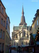 Gotische Marktkirche St. Marien in Osnabrck (Niedersachsen, Dezember 2013)