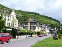 Assmanshausen und seine Weinberge; 24.07.2007