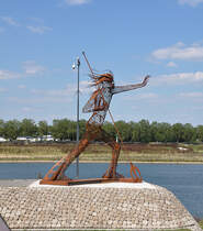 Venlo (Provinz Limburg) - Skulptur am  Stadshaven  - 27.08.2013