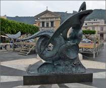 Scilla - Das gefrige Ungeheuer Skylla, das die Gefhrten des Odysseus verschlang. Sommer 2013.