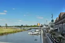 Der  Stadshaven  an der Maas in Venlo - 27.08.2013