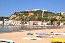 SO MARTINHO DO PORTO (Concelho de Alcobaa), 17.09.2013, am Ortsstrand in der Bucht