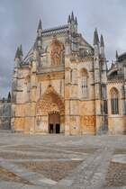 BATALHA (Concelho de Batalha), 27.09.2013, Hauptportal des Klosters