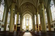 Borghorst, neugotische St. Nikomedes Kirche, erbaut von 1885 bis 1889 durch Hilger Hertel (27.05.2011)
