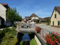 Eichstetten am Kaiserstuhl, Blick in die Hauptstra�e, Aug.2013