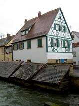 Forchheim, Fischksten an der Wiesent (09.02.2014)