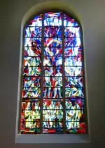 Todtnau, Fenster in der katholischen Pfarrkirche, Aug.2013