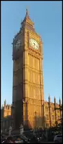Der Big Ben in London am 23.09.2013