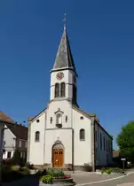 Elsenheim, die Jakobuskirche, Aug.2013