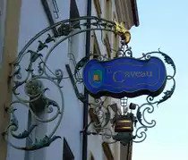 Freiburg,  Le Caveau , bekannte Lokalit�t in der Altstadt, Dez.2013