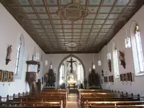 Stei�lingen, neugotische Alt�re der St. Remigius Kirche (23.02.2014)